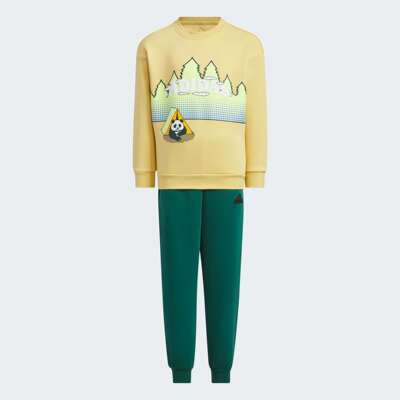 Adidas/阿迪达斯 儿童 TRACKSUIT 运动休闲长袖长裤 JC9379