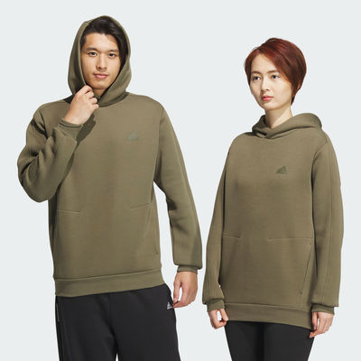 Adidas/阿迪达斯 男女 HOODIE 运动连帽卫衣套头衫 JE8630