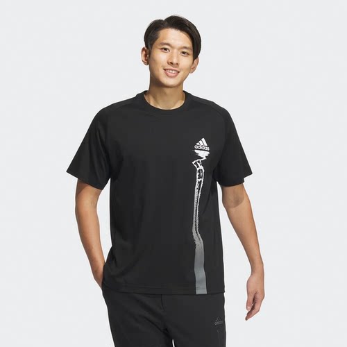 Adidas/阿迪达斯 男子艺术巨匠联名之李可染系列短袖T恤 JF0798