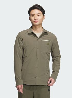 Adidas/阿迪达斯 男子 SHIRT 运动休闲长袖衬衫 JE8599