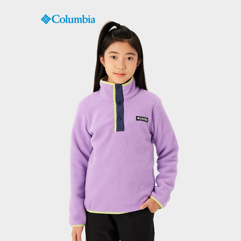 Columbia/哥伦比亚 儿童运动抓绒衣外套 AY1012