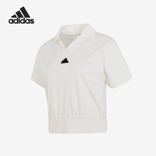 Adidas/阿迪达斯 女子运动训练短袖POLO衫 IM8821