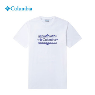 Columbia/哥伦比亚户外男子运动圆领短袖T恤 AE5592