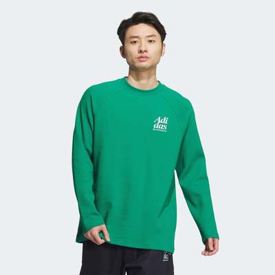 Adidas/阿迪达斯 男子 SLEEVE TEE 运动休闲长袖T恤 JE6098