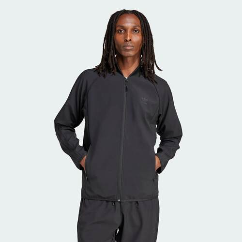 Adidas/阿迪达斯 男子三叶草飞行员运动修身夹克外套 IM9883
