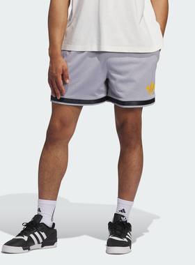 Adidas/阿迪达斯 男女三叶草经典运动短裤 IY7386