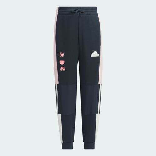 Adidas/阿迪达斯 儿童亲肤舒适拒水防泼束脚运动休闲裤 JN9577