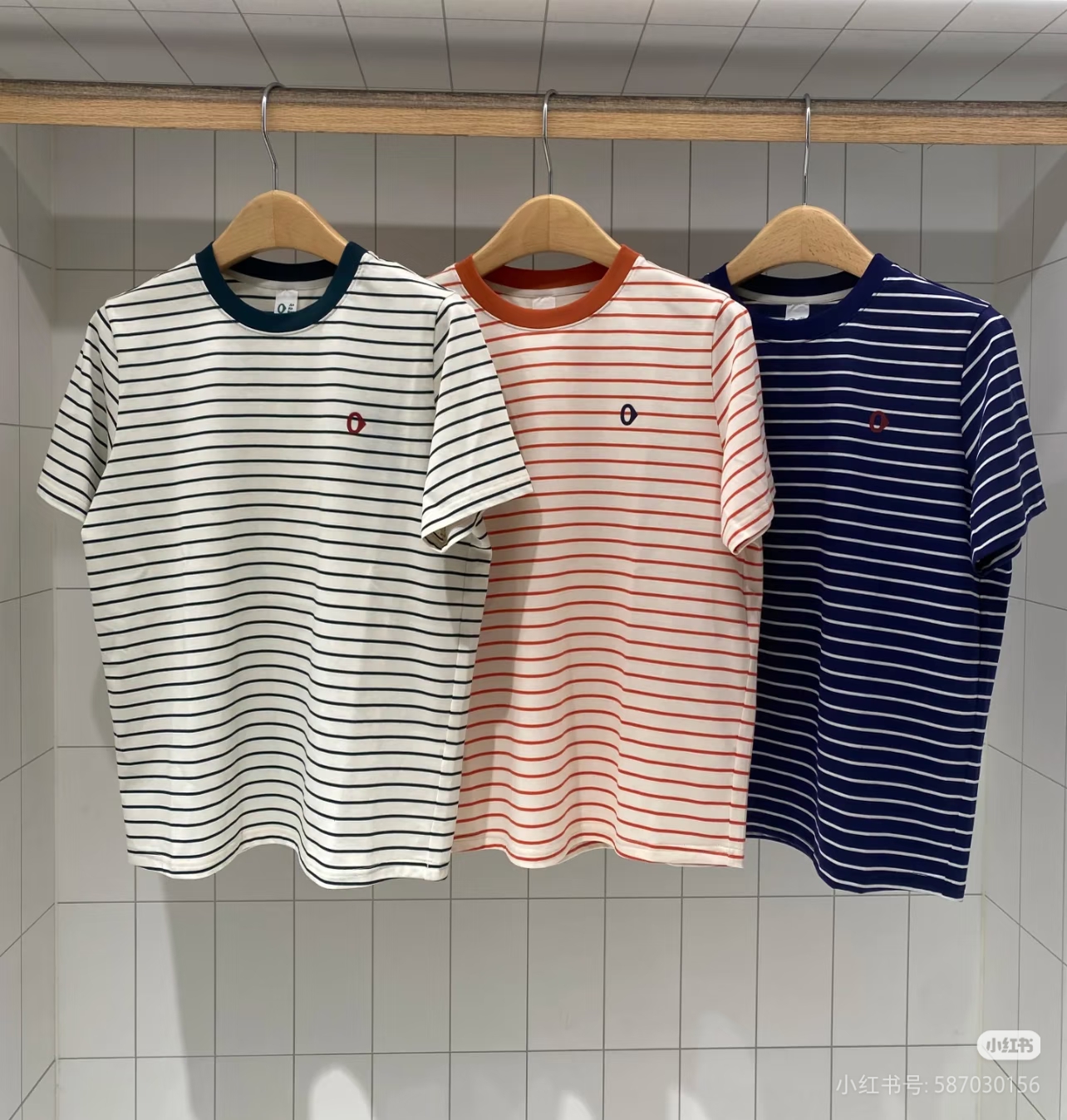 ZUG正品国内代购25夏2休闲干爽条纹短袖T恤A0251TS19原795