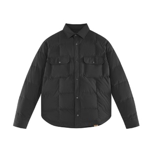 T男装剪标冬季通勤轻薄衬衫白鸭绒外套保暖羽绒服潮B4101/南Q35