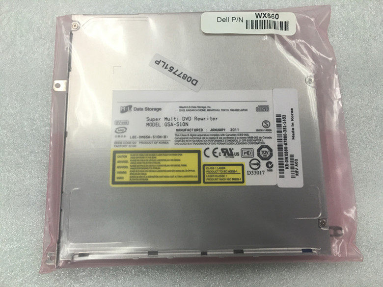 DELL XPS M1330 광학 드라이브 PP25L 노트북 슬롯 로딩 DVD-RW 굽기 GSA-S10N WX660