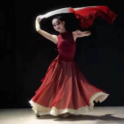 光亮儿童演出服芷潼同款舞蹈服成