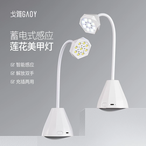 Gaoy Gaaya Индукция Lotus Lamp 2024 Новая наклейка с фототерной машиной для ногтей.