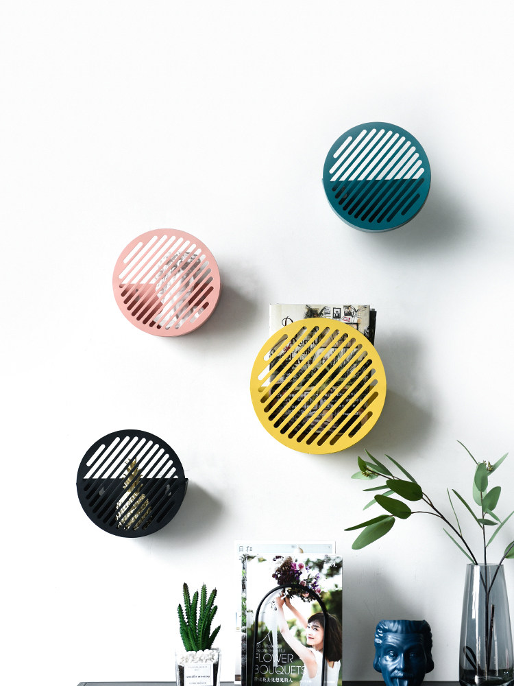 Northern Europe ins Simplicity Iron art circular Shelf metope Wall hanging a living room bedroom Room metope decorate Storage rackin the Home accessories , Decorative frame/Decorative shelf  category - from Buy2taobao.com to provide professional Taobao agent buy service