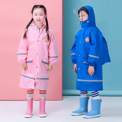 儿童雨衣男孩小学生全身防水轻便