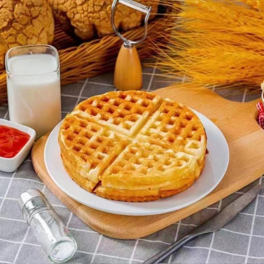 俄式美食瓦赫力额尔古纳面包华夫饼面包丽丽娅零食瓦赫力