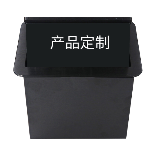 贝桥L0401多功能桌面插座定制直插式带底盒办公桌接线盒接口订做