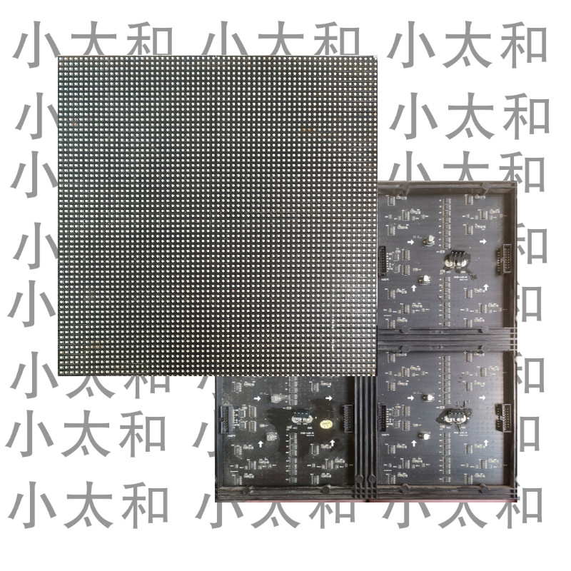 p5全彩LED显示屏单元板老款白珠MW5024BGP+SM74HC138D