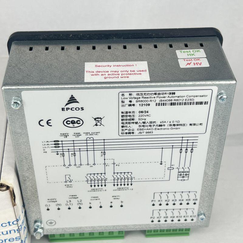 B44066R6012E230功率因数EPCOS控制器6路BR6000-R6BR6000-R06