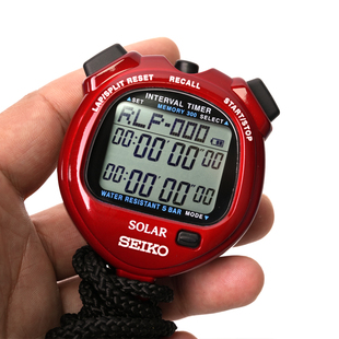 SEIKO日本精工电子计时器体育比赛田径运动考试专用码表专业秒表