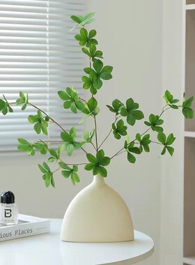 仿真吊钟绿植马醉木高档花瓶摆件