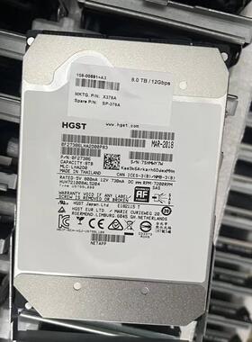 NetApp SP-376A X376A-R6 8T 7.2K SAS 3.5 12Gb DS460C 储存硬盘