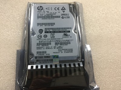 HP/惠普 507284-001 300G 10K SAS 2.5 507127-B21 G6G7原装硬盘