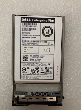 DELL SC220 SCV3020 SC4020 SC5020 0DGTT2 1.6TB 1.6T SSD 硬盘