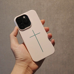 仰望 Heymen黑门 极简奶白菲林硬壳光面iPhone苹果手机壳