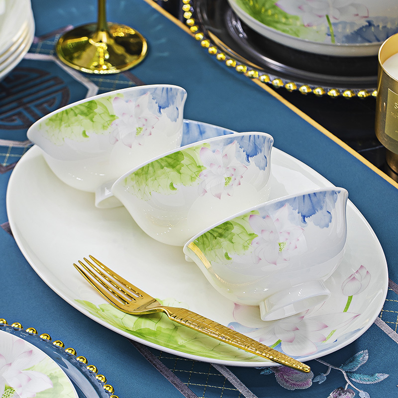 碗碟套装高颜值乔迁家用餐具组合