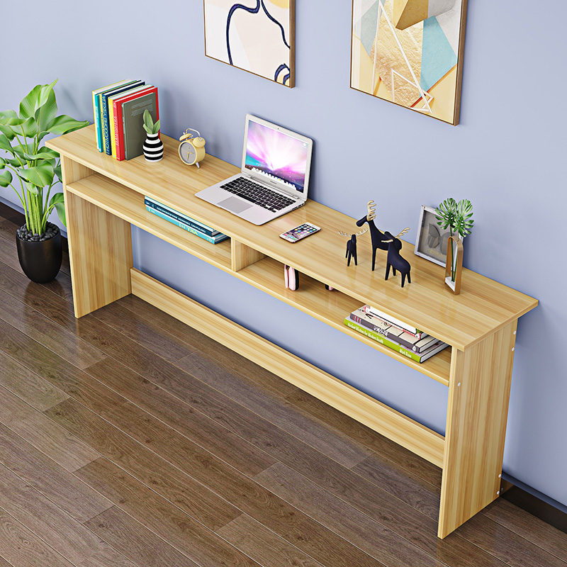 窄桌墙边长条桌靠墙细长条桌子超窄夹缝柜简易小桌子卧室桌床边i.