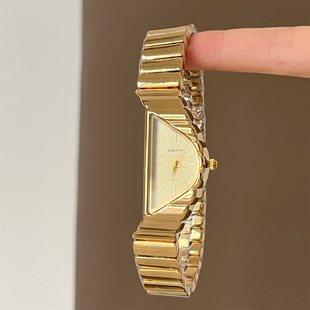 潮流高级感 个性 MIDI古风半月盘女士手表小众设计个性 独特轻奢时尚