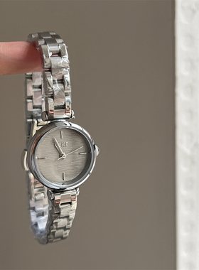 MIDI圆形小表盘手表女学生2025新款简约时尚高级感小巧精致石英表