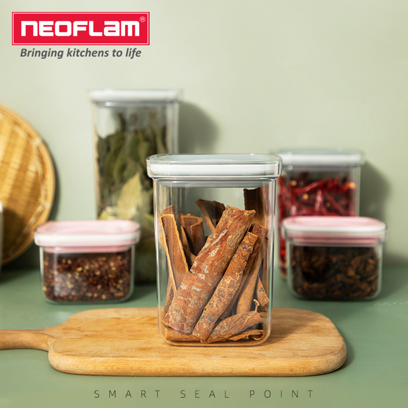 neoflam桂皮香叶大料厨房密封罐
