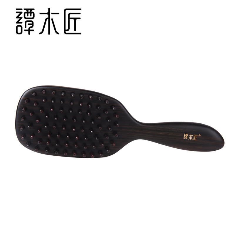 【教师节】谭木匠礼盒插齿护发梳舒心按摩木梳送女友送妈妈礼物图片