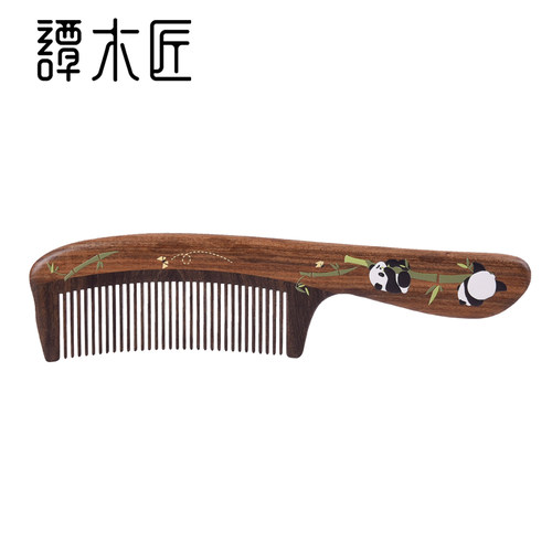 谭木匠漆艺梳18CM护发梳