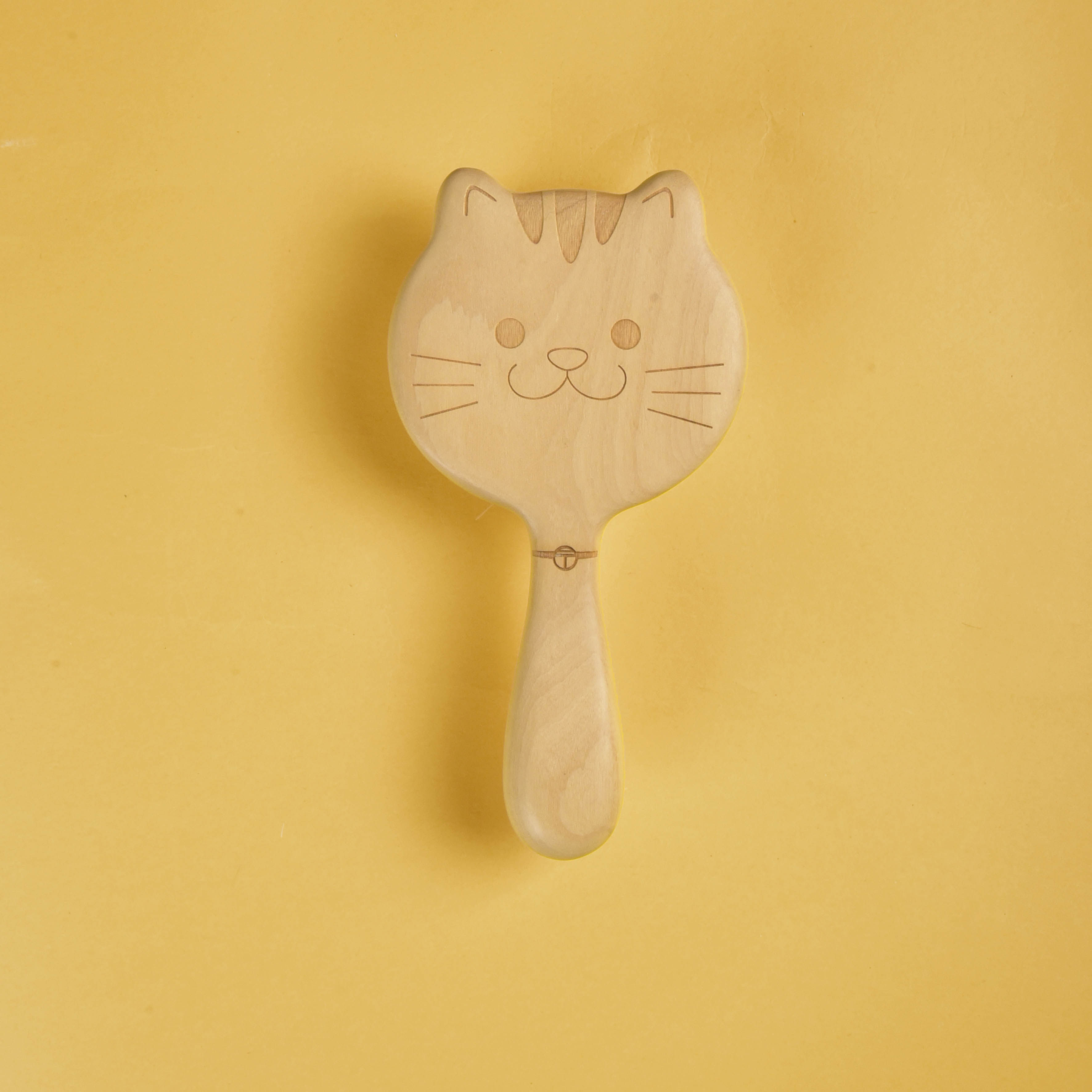 TAN CARPENTER  베이비 헤어 브러시 MEOW MI MI 천연 마사지 빗 휴대용 빗  특수 빗 태아 헤어 빗