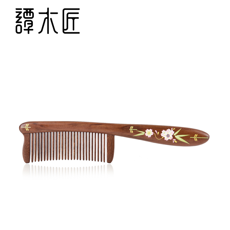 谭木匠老师主题礼盒梳子桃华