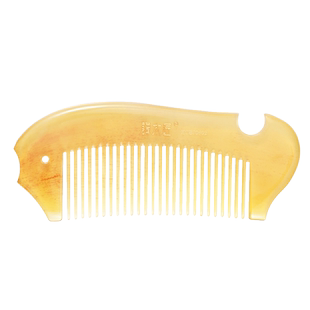 谭木匠羊角开齿梳BJ0602 女士专用头皮经络按摩可定制