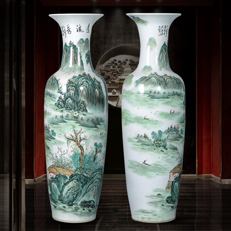 景德镇手绘落地大花瓶摆件陶瓷器 景德镇大师手绘送证书 底座破损包赔 凯西猫旗舰店 淘优券 景德镇手绘落地大花瓶摆件陶瓷器 景德镇大师手绘送证书 底座破损包赔 凯西猫旗舰店 淘优券