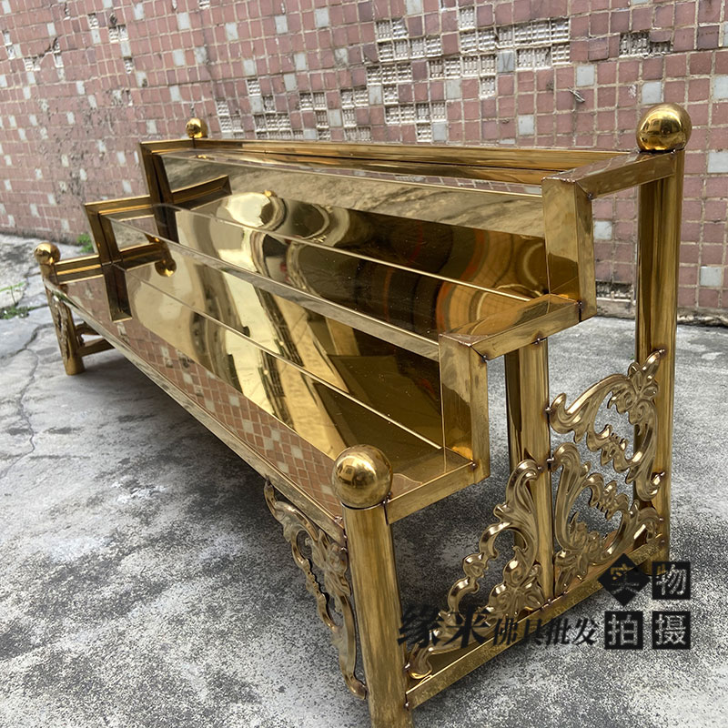 定制酥油蜡烛底座寺庙烛台不锈钢