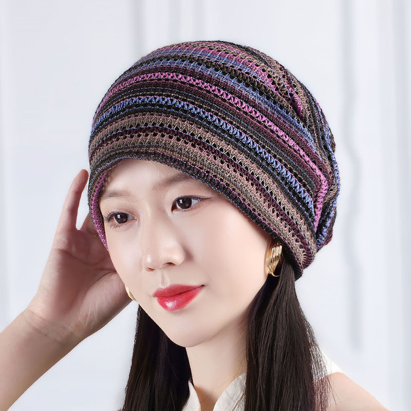 帽子彩色针织透气头帽士薄款头巾遮白发夏休闲款包0123k,服饰配件/皮带/帽子/围巾,帽子,淘宝优惠券,粉丝福利购,淘宝优惠卷