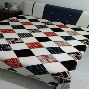 外贸孤品清仓 秋冬加厚保暖法兰绒毯子230*200厘米双面绒床单