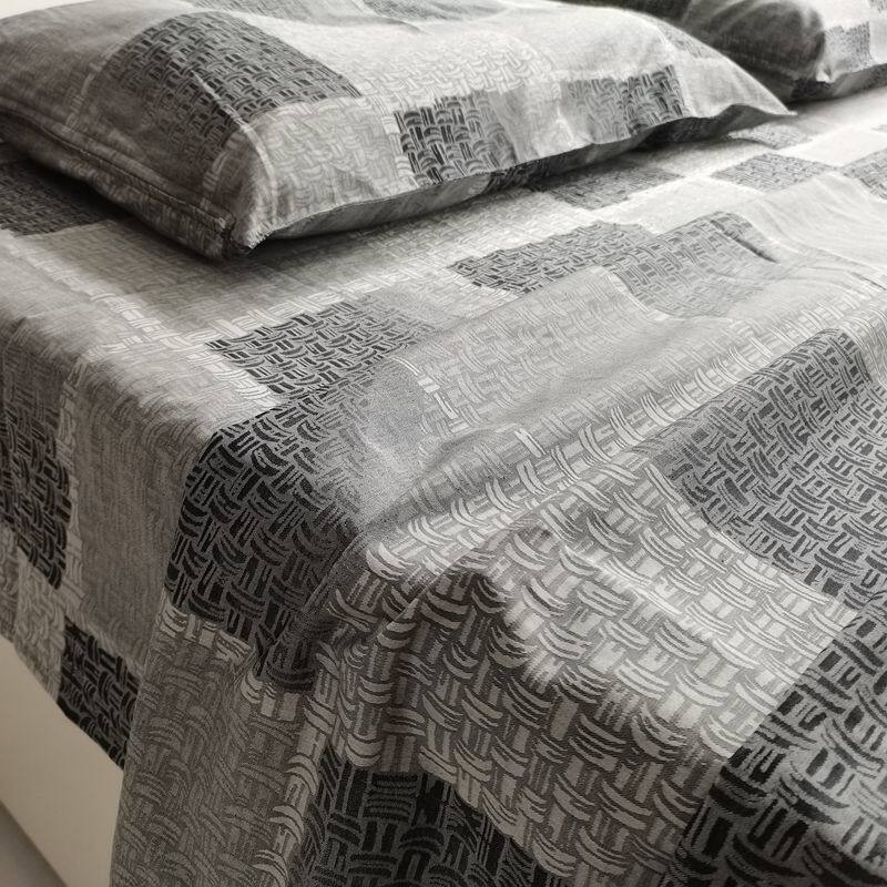 色织提花贡缎床单纯棉被套