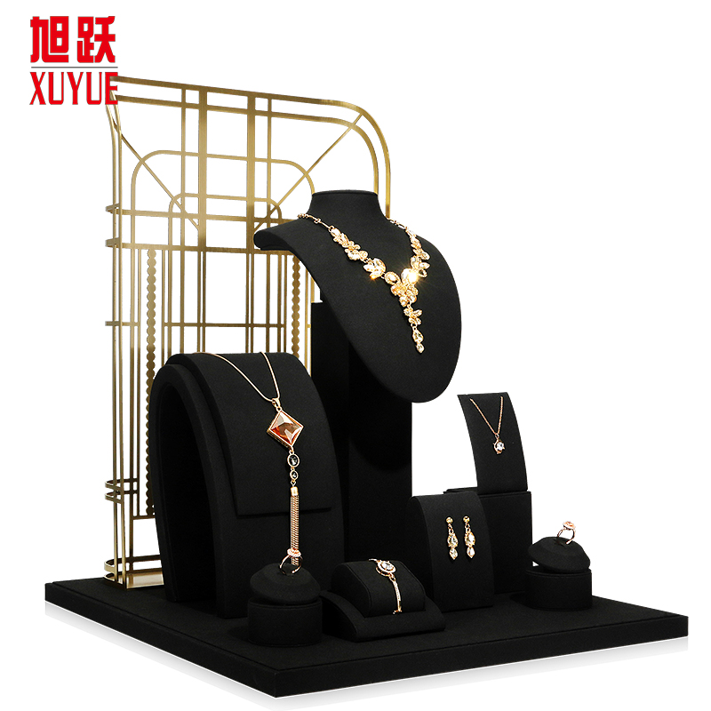 珍珠项链展示道具玉器手镯摆放架