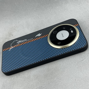 适用华为mate80Promax手机壳远峰蓝纽北战甲磁吸mate70Pro皮纹精孔保护套苹果17PromaxMate60pro高级感P70pro