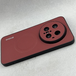 适用华为mate80Promax手机壳酒红色马克纹磁吸mate70Pro精孔保护套苹果17PromaxMate60pro小米17Promax防滑硬