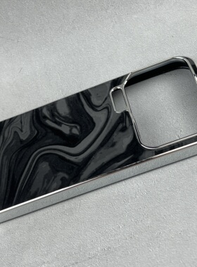 适用小米17Promax手机壳电镀黑色丝绒纹小米17pro防摔极简款保护套高级感小众新款不易撞款