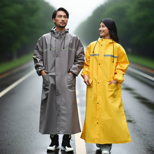芮芙诗长款防暴雨连体单人雨衣