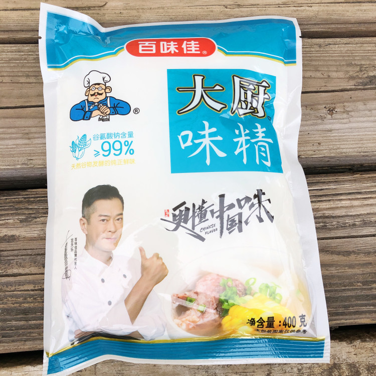 大厨味精400g广东东莞百味佳煲汤炒菜速溶味精调味料餐饮