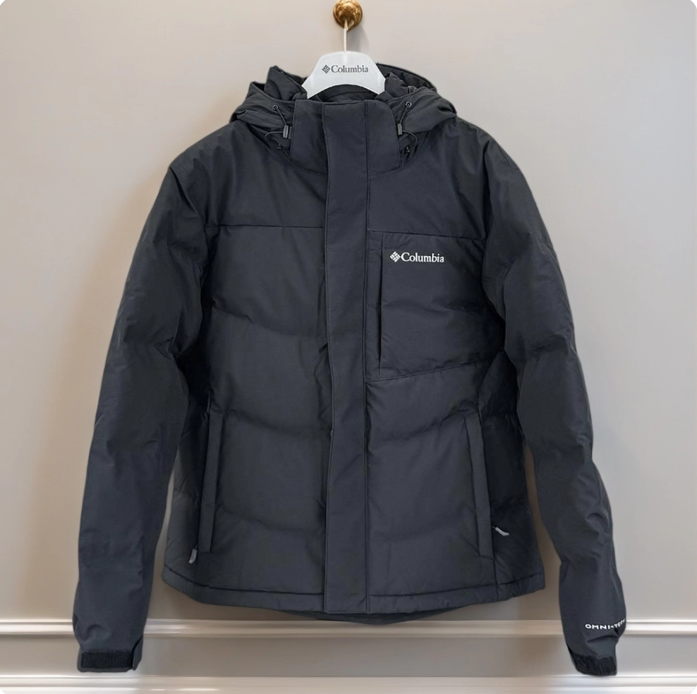 25秋冬新款Columbia哥伦比亚男金点热能700p鹅绒连帽羽绒服XE3760